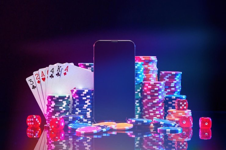 Antarmuka aplikasi mobile pecharunt menampilkan meja dealer langsung dan menu navigasi